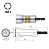 Vessel SL202190 Semi-Long Socket, Opposite Side 0.8 x 3.5 inches