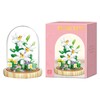 NOOLY Flower Building Blocks with Platic Cover for Home and
