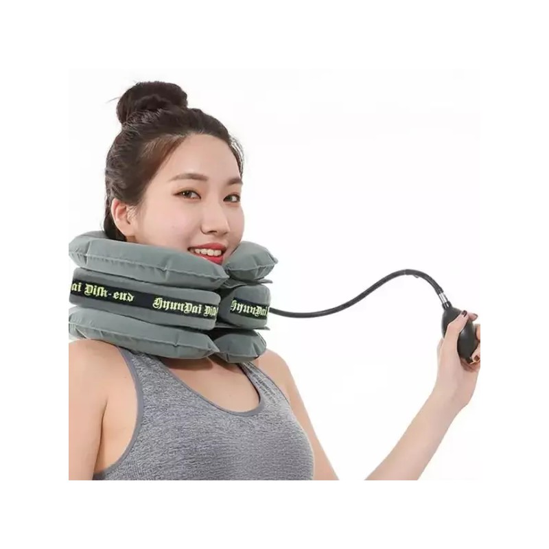 목견인기 공기주입 목트랙션 경추견인기 Cervical Traction Neck Stretcher Air Inflatable