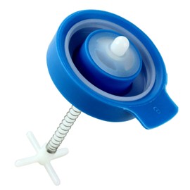 TERA PUMP No Spill Water Jug Cap For Top Loading Water Coolers, Dispensers - 48mm Screw Top/Snap Cap Replacement Spring Loaded No Splash Cover