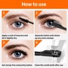 Sibba 2 Pieces Eyelash Comb, Metal Teeth Eyelash Comb Lash
