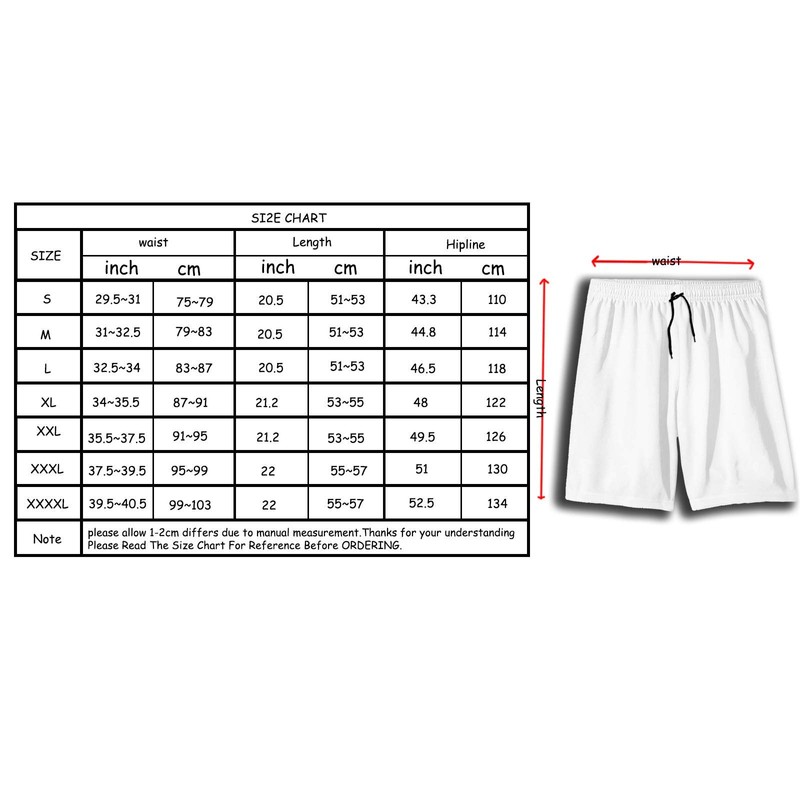 Amextrian Mens Quick Dry Swim Trunks with Mesh Lining, Summer