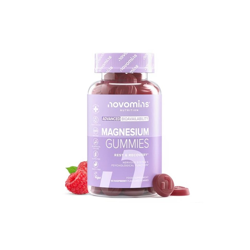 Magnesium Gummies | 1636 mg of Magnesium Citrate | Novomins