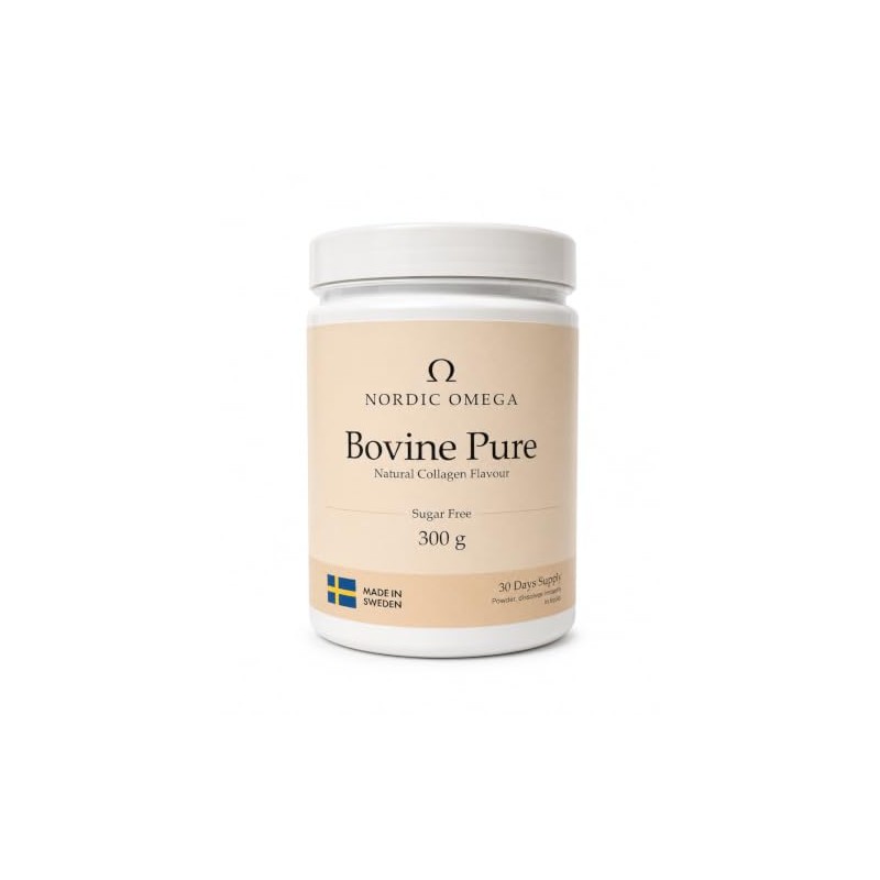 Collagen Powder Bovine Pure 10000mg, Type I & III, Unflavour,