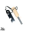Wild Wilderness Survival Fire Steel, Flint Striker Steel Fire Starter