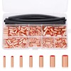 Teansic 480 Pcs Wire Ferrules Kit Copper Crimp Connector 7