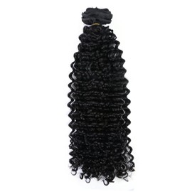 Lacer Natural Wavy Human Hair Curly Clip in Hair Extensions Blonde 22Inch Clip in Human Hair Extensions for Black Women Full Head Real Remy Thick End Natural Wave Hair Honey Blonde 7Pcs #27 120G