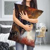 Retro Train Throw Pillow Cover Queen Size Cushion Case 20x30