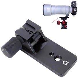 iShoot Replacement Lens Foot, Tripod Mount Ring Stand, Ring Mount Tripod Foot, Sony Compatible FE 70-200mm f/2.8 GM OSS & II, FE 100-400mm f/4.5-5.6 GM OSS, E 18-110mm f/4 G OSS PZ Compatible, Lens Support Collar Base, Lens Bracket Collar Leg, Tripod Leg Socket: Foot, AR Compatible with CA-SWISS Head / Tripod Ball Head Clamp