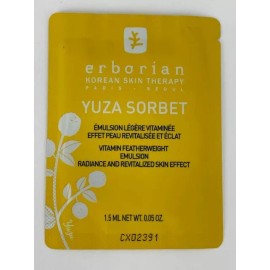 erborian Yuza Sorbet Vitamin C Face Cream 5-Pack Each 1.5m/ 0.05oz Free Ship