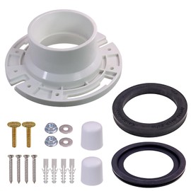 DGQ RV Toilet Seal and 3 Inch Socket RV Toilet Flange 385345892 Kit Replacement Parts for Dometic & Thetfor Toilet 300/310/320 RV Toilets