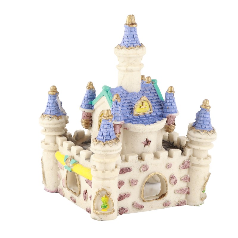 Aquarium Resin Castle Decoration High Simulation Fish Tank Roman Castle