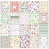 Nagelsticker Kleines Mädchen, 20 Blatt Selbstklebend Nagelaufkleber Nail Art Sticker