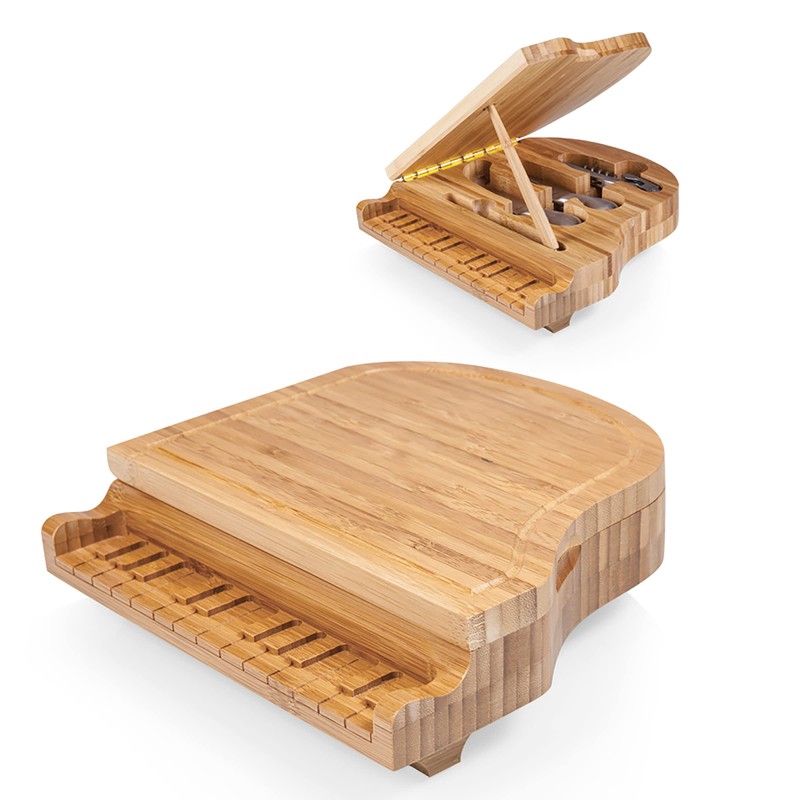 TOSCANA - a Picnic Time brand Piano Cheese Board &
