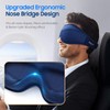 BeHoomi Sleep Mask, 2 Packs Premium Eye Mask for Sleeping,