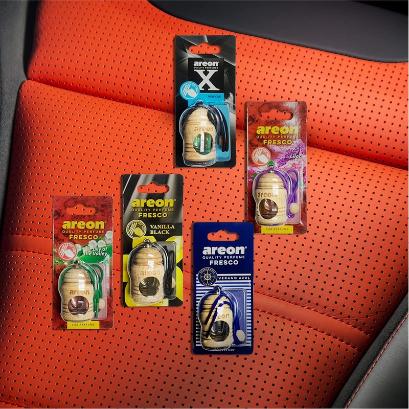 Areon FRESCO X, car scent. (3, Black_Cristal)