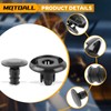 MOTOALL Nylon Front Fender Liner Trim Panel Bumper Shield Retainer