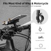ROCKBROS Bike Phone Mount Handlebar Holder 360° Rotatable Aluminum Cell