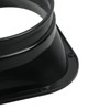 Geesatis 8 inch Duct Connector Flange,Metal Straight Pipe Flange Square