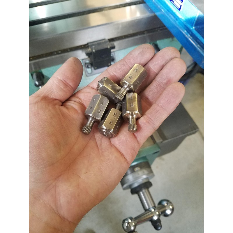 TEETOTUM | GAMBLING TOP - BRASS SPINNING TOP- GIFTS FOR