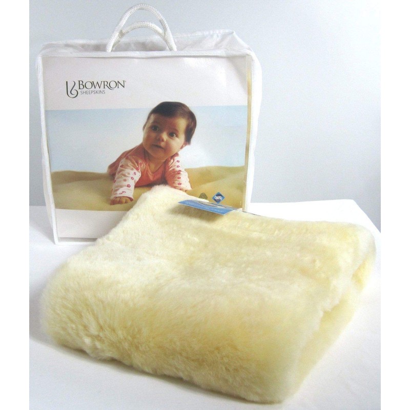The Wool Company Baby Lambskin Comforter - Extremely Soft and