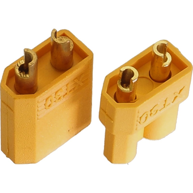 Audiophan Bullet Connector XT30 Male Female Set Yellow XT30 (2