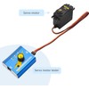 YUNIQUE GREEN-CLEAN-POWER Digital Servo Tester DC 4.8V-6V RC Multifunction Aluminum