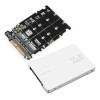 L. Adaptador M.2 Sdd A U.2 2en1 M.2 Nvme Y