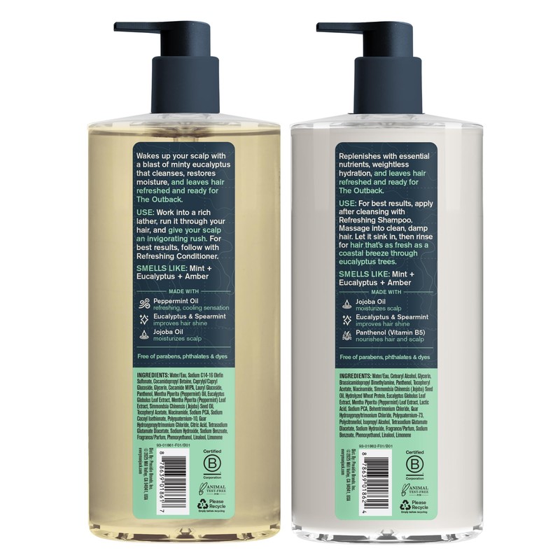 Every Man Jack Men's Shampoo and Conditioner Set - Australian