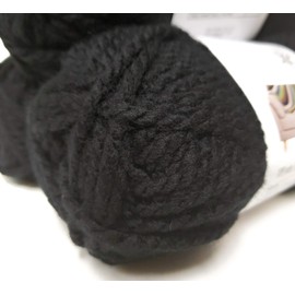 Loops and Threads Yarn Charisma 1 Ball Black 3.5 ounces