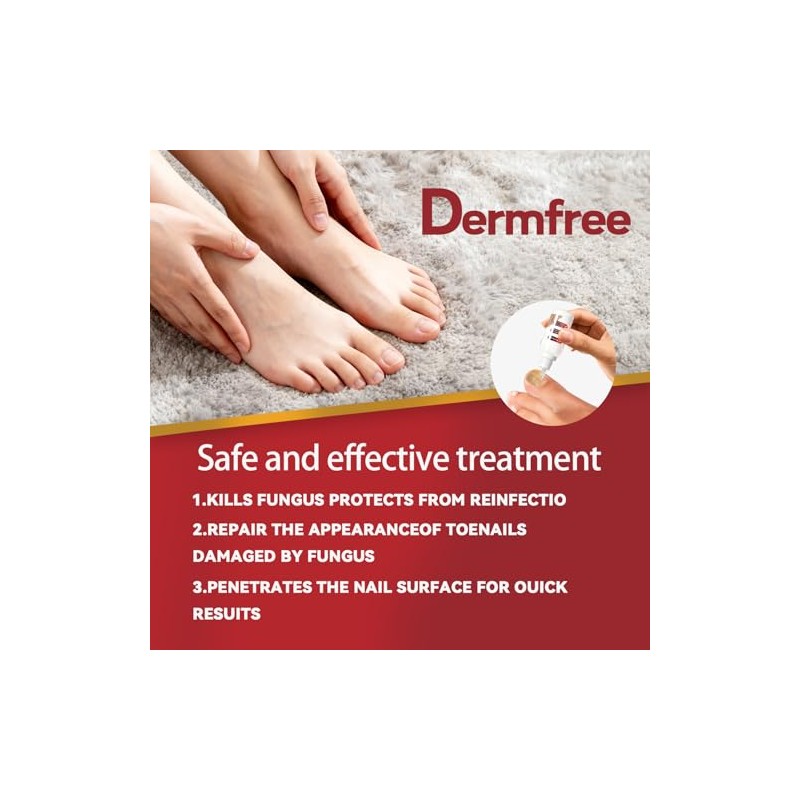 Fungi Nail ToenailTreatment,Gentle Formula,Effectively lmproves Nails for a More Beautiful