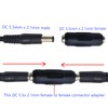 ISLOPU 5.5mm x 2.1mm DC Power Connector Adapter, 9~36V Female