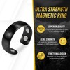 MagnetRX MagnetRX? Magnetic Ring - Elegant Stainless Steel Ring -