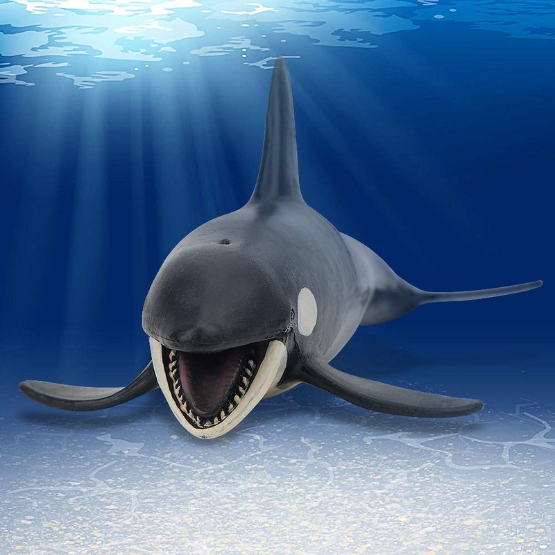 Animal Model, Plastic Similation Animals Figures Killer Whale Shape Model
