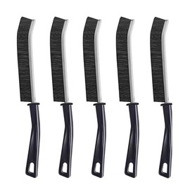 5 PCs Hard Bristle Crevice Cleaning Brush,Small Cleaning Brushes, Grout Cleaner Brush,Toilet Brsh, Scrub Brush for Shower Tile, SkinnyGap Cleaning Tools for Household UseBathroom,Kitchen