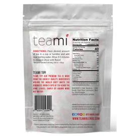 Teami Bloom Rose Petal Tea - Loose Leaf, 25 Servings