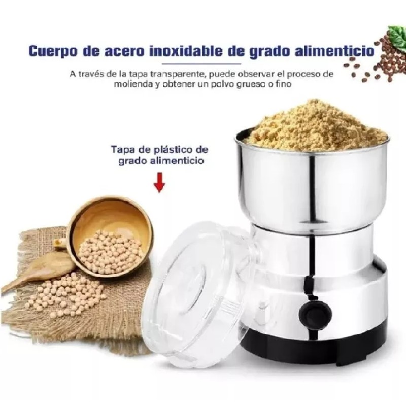KFMX Molino Pulverizador Electrico Granos Café Hierbas Especias