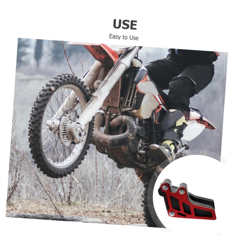 Mobestech Motorcycle Chain Guide Mini Bike Accessory Chain Guard Clutch
