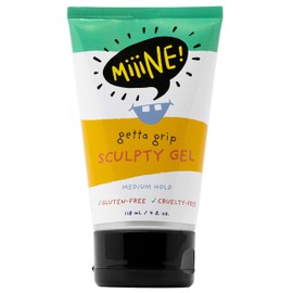 MiiiNE! Getta Grip Scultpty Gel 4oz | Medium-Strong Hold Kids Hair Gel for Boys - Styling Gel with Light Smell and No Flaking – Cruelty Free Hair Gel for Kids Made in USA | By Stylists For Kids