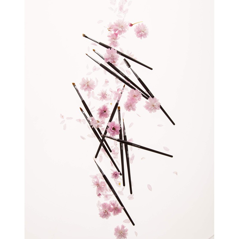 T4B LUSSONI 500 Series Professional Precision Makeup Lip Brush, Eyeliner,