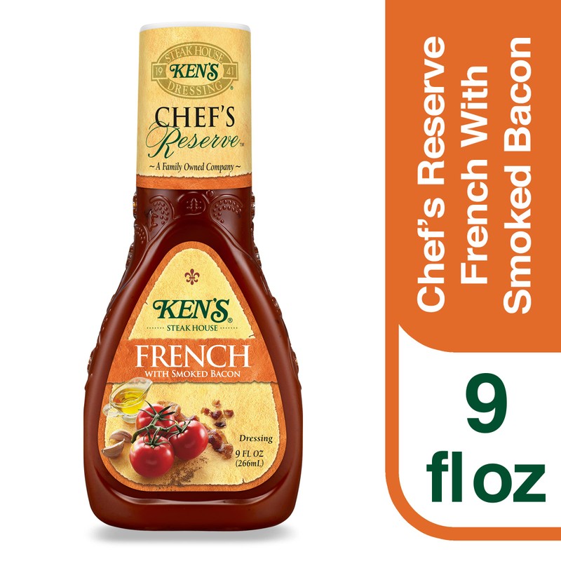 Ken's Steak House Chef's Reserve French Dressing with Smoked Bacon