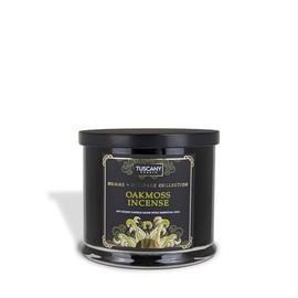 Tuscany Candle Oakmoss Incense Scented Jar Candle, 15 oz