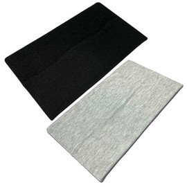 WESTEND CHOICE Extra Wide Headband 13cm Stretchy Head Band 2 Pack Unisex Bandeau Headbands for Women & Men Soft Kylie Hairbands Yoga Bandana Hair band (Mixed set 4)