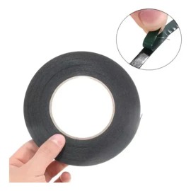 Cinta Doble Cara Negra 3mm X 10m Multifuncional O Celulares                                                                                           