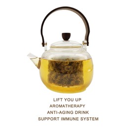 CAMEL Jasmine Tea Jasmine Green Tea Loose Leaf Dragon Pearls 4 oz Natural Jasmine Aroma Mellow Taste Detox Gluten Free Vegan