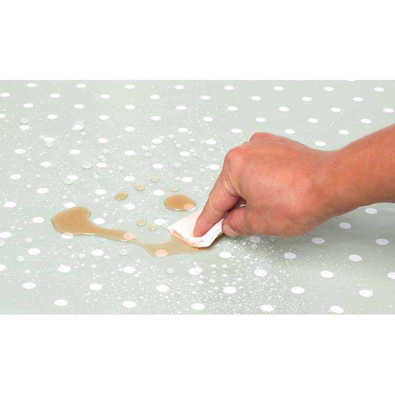 Home Direct Rectangular Oilcloth PVC Wipe Clean Tablecloth Table Cover