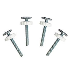 4 Pack M10 Extra Long Pressure Gates Threaded Spindle Rods,10mm Baby Kids Pet Dog Gates Accessory Screw Bolts Kit Fit for All Pressure Mounted Walk Thru Gates