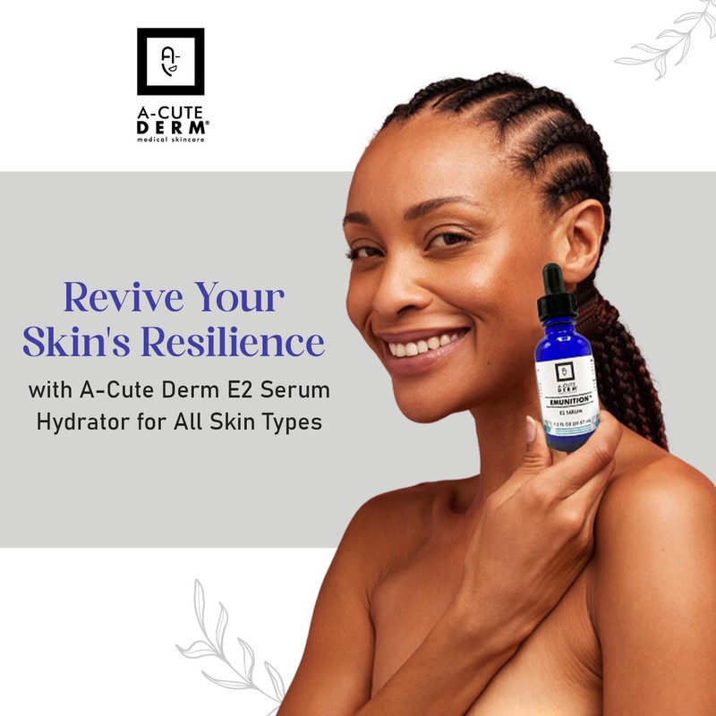 A-Cute Derm Emunition® E2 Serum Hydrator to Improve Loss Moisturizer