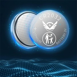 TXY CR2032 Battery 3 Volt Coin & Button Cell Long-Lasting & High Capacity CR2032 Lithium Batteries (Pack of 5)