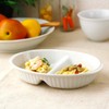 Cerapockke 2-Compartment Lunch Plate, 8.1 inches (20.5 cm), Made in